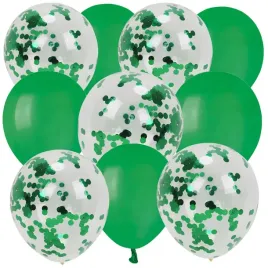 balony-zielone-10-cali-10-szt-konfetti-urodziny-hel-powietrze