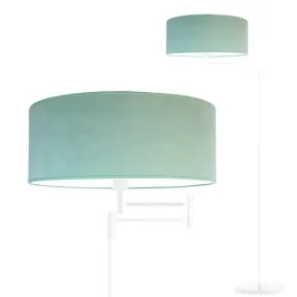 lampa-stojaca-podlogowa-regulowana-mietowa-led-e27-z-abazurem-welurowa