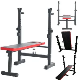 lawka-treningowa-regulowana-ze-stojakami-skladana