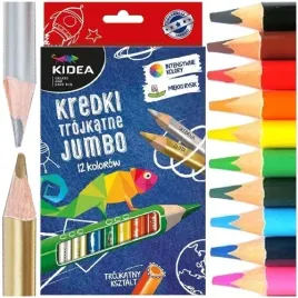 kredki-olowkowe-trojkatne-jumbo-grube-ergonomiczne12-kolorow-kidea