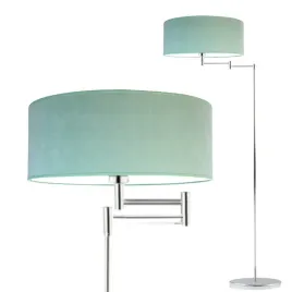 lampa-stojaca-podlogowa-regulowana-mietowa-led-e27-z-abazurem-welurowa