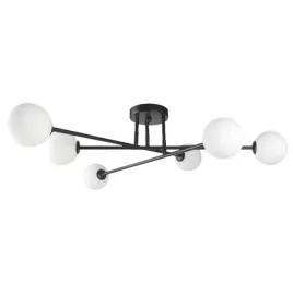 elegancka-lampa-dorado-do-salonu-czarne-ramiona-ze-szklanymi-kloszami