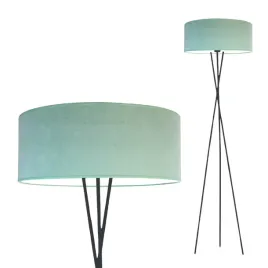 lampa-stojaca-podlogowa-welurowa-mietowa-abazur-led-e27-do-salonu