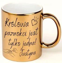 kubek-zloty-dla-krolowej-paznokci-prezent-dla-stylistki-paznokci-imienny