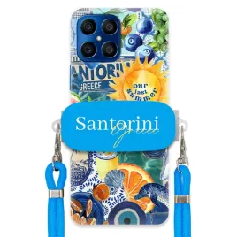 etui-do-huawei-honor-x8-niebieska-smycz-crossbody-uchwyt-santorini-greece