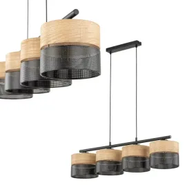 lampa-wiszaca-nicol-4-abazury-na-e27-nad-blat-stolu-w-jadalni-tk-lighting