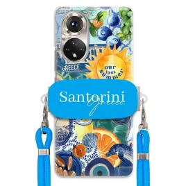 etui-do-huawei-honor-50-niebieska-smycz-crossbody-uchwyt-santorini-greece