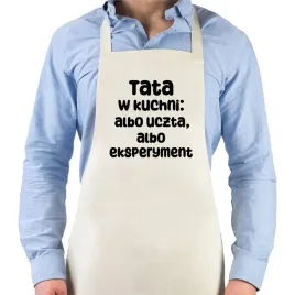 fartuch-meski-bezowy-prezent-na-dzien-taty-dla-taty-uczta-albo-eksperyment