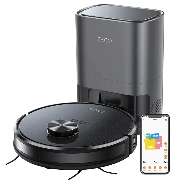 Robot sprzątający ZACO A10 PRO ze stacją opróżniającą i mopem
