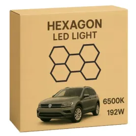 czarny-zestaw-led-hexagon-5-192w-6500k-do-nowoczesnych-przestrzeni