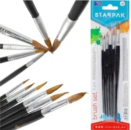 starpak-zestaw-pedzli-szkolnych-do-malowania-6-szt-artystyczny-komplet