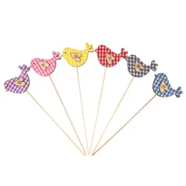 ptaszki-na-piku-6-szt-wiosenne-ozdoby-dekoracje-wielkanocne-do-stroikow