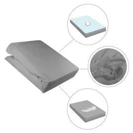 przescieradlo-z-gumka-100x200-cm-nieprzemakalne-wodoodporne-szare-polskie