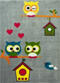 dywan-szary-modny-do-pokoju-malych-dzieci-miekki-sowki-rainbow-160x230-cm