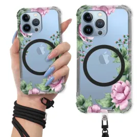 etui-do-iphone-13-pro-antishock-ring-magsafe-czarna-smycz-kwiatowe-wz
