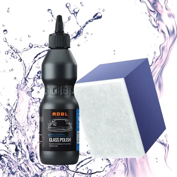 ADBL Zestaw do polerowania szyb: Glass Polish 200ml + aplikator
