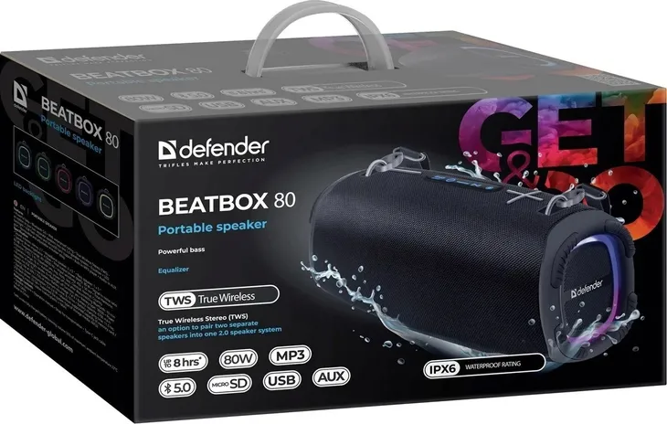 glosnik-defender-beatbox-80-bluetooth-80w-funkcje-funkcja-powerbanku-odbieranie-polaczen-odpornosc-na-zachlapanie-odtwarzanie-plikow-audio