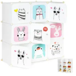 szafka-regal-dla-dzieci-modulowa-9-polek-dziecieca