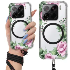 etui-do-xiaomi-15-pro-antishock-ring-magsafe-czarna-smycz-kwiatowe-wz