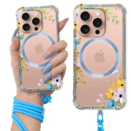 etui-do-iphone-16-pro-antishock-ring-magsafe-niebieska-smycz-kwiatowe