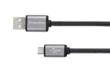 2-x-kabel-usb-micro-usb-18m-krugerandmatz-km0331-kolor-czarny