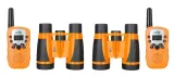 set-con-walkie-talkie-e-binocoli-arancioni-levenhu