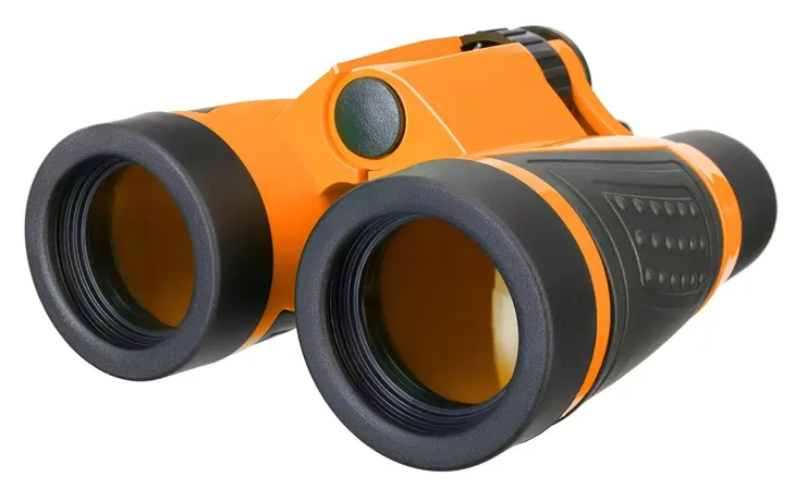 set-con-walkie-talkie-e-binocoli-arancioni-levenhu-baterie-aaa