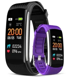 smartband-giewont-czarny-gw200-3-pasek-fioletowy