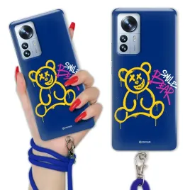 etui-do-xiaomi-12-pro-5g-case-psycho-misie-sznurek-smycz-granatowy-wzory