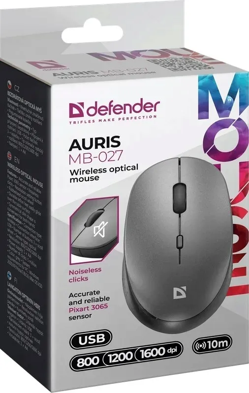 mysz-defender-auris-mb-027-rf-silent-szara-optical