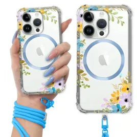 etui-do-iphone-14-pro-antishock-ring-magsafe-niebieska-smycz-kwiatowe