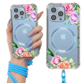 etui-do-iphone-15-pro-max-antishock-ring-magsafe-smycz-blue-kwiatowe