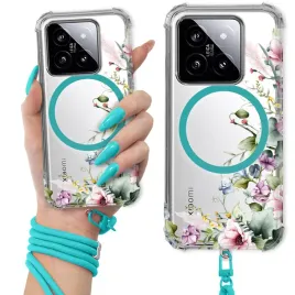 etui-do-xiaomi-14-pro-antishock-ring-magsafe-turkusowa-smycz-kwiatowe