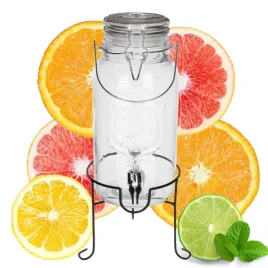 sloik-z-kranikiem-sloj-szklany-4l-na-lemoniade-wode-sok-z-podstawka-4l