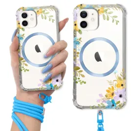 etui-do-iphone-12-antishock-ring-magsafe-niebieska-smycz-kwiatowe-wzory
