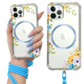 etui-do-iphone-12-pro-antishock-ring-magsafe-niebieska-smycz-kwiatowe