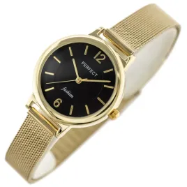 zegarek-damski-perfect-f203-08-box-zlota-bransoleta-mesh