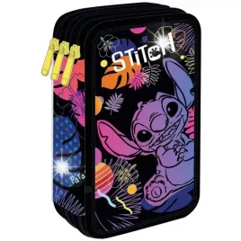 coolpack-jumper-3-disney-piornik-potrojny-z-wyposazeniem-stitch-black
