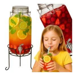 sloik-z-kranikiem-sloj-szklany-4l-na-lemoniade-wode-sok-z-podstawka-4l