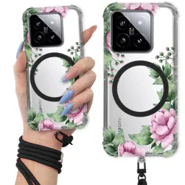 etui-do-xiaomi-14-pro-antishock-ring-magsafe-czarna-smycz-kwiatowe-wz