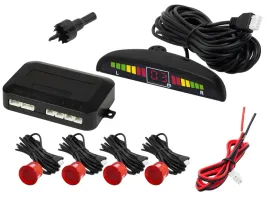 4x-czujniki-cofania-parkowania-buzzer-wyswietlacz-zestaw-przod-tyl-czerwone