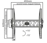 2-x-uchwyt-do-telewizora-32-55-cabletech-stan-nowy