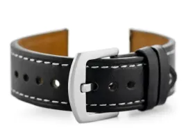 pasek-skorzany-do-zegarka-w81-czarny-biala-22mm