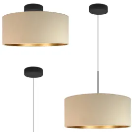 lampa-sufitowa-zyrandol-lampa-wiszaca-led-e27-welurowa-bez-zloto-jazz-30cm