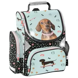 tornister-szkolny-plecak-dla-dziewczynki-pies-jamnik-piesek