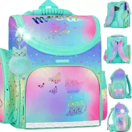 tornister-szkolny-plecak-dla-dziewczynki-holo-ombre-z-kotkiem-kot-kotek