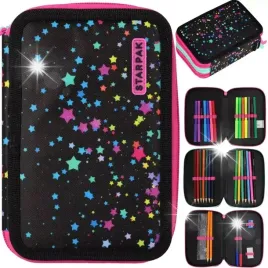 piornik-trzykomorowy-z-wyposazeniem-dla-dziewczynki-gwiazdki-galaxy-star
