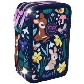 cp-coolpack-piornik-trzykomorowy-z-wyposazeniem-dla-dziewczynki-oh-my-deer