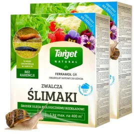 Zdjęcie produktu TRUTKA NA ŚLIMAKA TARGET EKO FERRAMOL GR ŚRODEK ZWALCZA ŚLIMAKI 2 x 1KG
