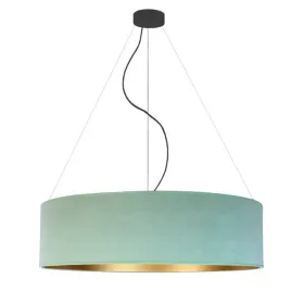 lampa-wiszaca-zyrandol-sufitowa-mieta-zloto-led-e27-abazur-welur-blues-80cm